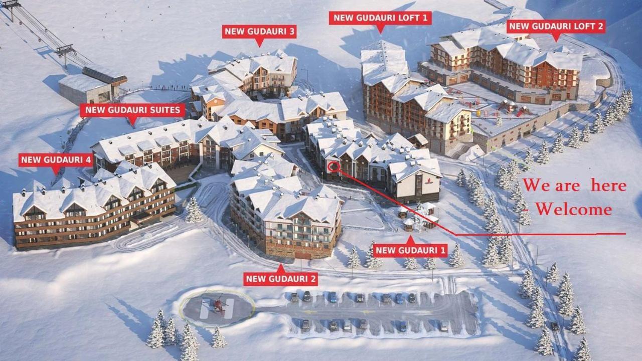 Redco №1 Apartament Gondola Lift Apartment Гудаури Екстериор снимка